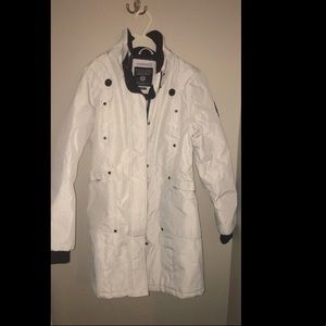 White Winter coat